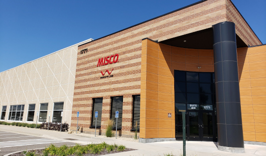 MISCO's new location in St. Paul, Minnesota.