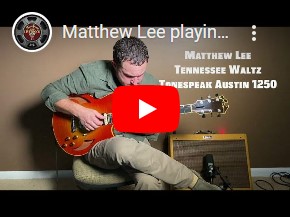 Matthew Lee playing the Tennessee Waltz with the Austin 1250