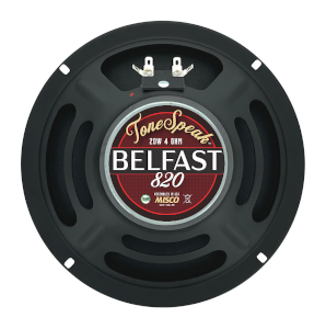 The Belfast 820 8" Guitar Speaker from ToneSpeak